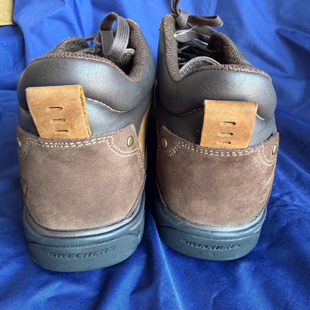 Skechers Brown Waterproof Ankle Boots - Picture 4 of 8